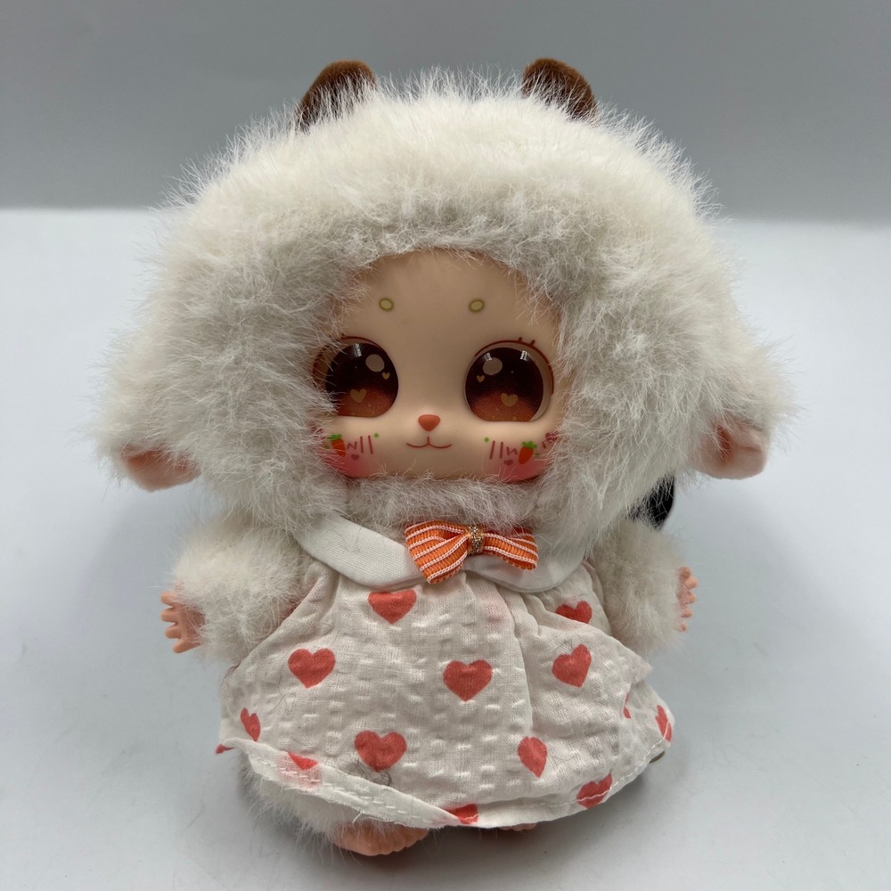Baby Three x Milly Sweet Dream Lamb Plush Blind Box Doll Heart Dress MIL-6969